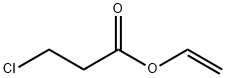 3-クロロプロピオン酸ビニル 化学構造式