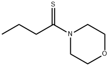 Morpholine,  4-(1-thioxobutyl)-  (9CI),5309-97-7,结构式
