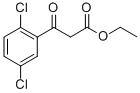ethyl 3-(2,5-dichlorophenyl)-3-oxopropanoate Struktur