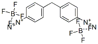 4,4'-methylenebisbenzenediazonium bis(tetrafluoroborate) Struktur
