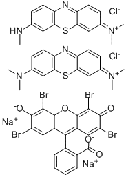 天青Ⅱ-曙红,53092-85-6,结构式