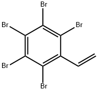 2,3,4,5,6-五溴苯乙烯, 53097-59-9, 结构式