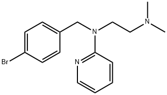溴吡拉敏, 531-09-9, 结构式