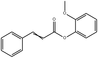 2-methoxyphenyl cinnamate  Struktur