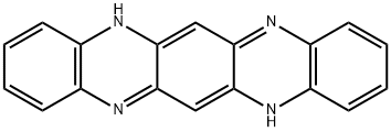 7,14-ジヒドロキノキサリノ[2,3-b]フェナジン 化学構造式