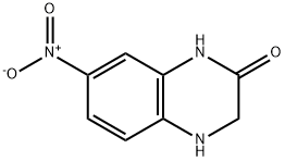 7-硝基-3,4-二氢-1H-喹噁啉-2-酮,5310-52-1,结构式