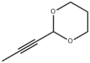 1,3-Dioxane, 2-(1-propynyl)- (9CI) Struktur
