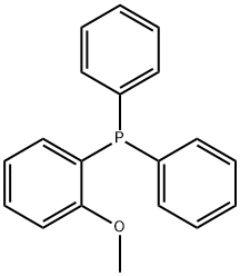 ジフェニル(O-メトキシフェニル)ホスフィン 化学構造式