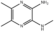 2,3-Pyrazinediamine,N,5,6-trimethyl-(9CI) Struktur