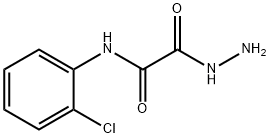 N-(2-chlorophenyl)-2-hydrazino-2-oxoacetamide Structure