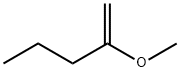 2-メトキシ-1-ペンテン 化学構造式