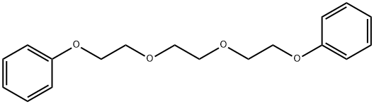 [2-[2-(2-Phenoxyethoxy)ethoxy]ethyl]phenyl ether Struktur