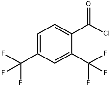 2,4-ビス(トリフルオロメチル)ベンゾイルクロライド 塩化物 化学構造式