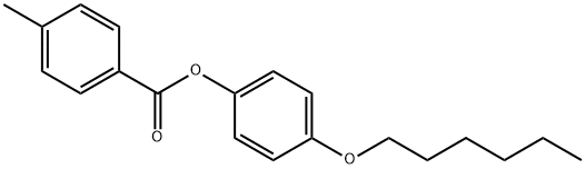 Benzoic acid, 4-methyl-, 4-(hexyloxy)phenyl ester|4-甲基苯甲酸-4-(己氧基)苯酯