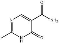2-甲基-4-羟基-5-嘧啶甲酰胺, 53135-25-4, 结构式