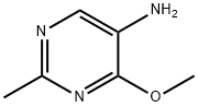4-METHOXY-2-METHYL-5-PYRIMIDINAMINE 结构式