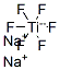 SODIUM HEXAFLUOROTITANATE Structure