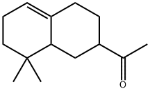 1-(1,2,3,4,6,7,8,8a-octahydro-8,8-dimethyl-2-naphthyl)ethan-1-one,53144-54-0,结构式
