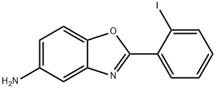 2-(2-iodophenyl)-1,3-benzoxazol-5-amine Struktur