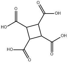 1,2,3,4-CYCLOBUTANETETRACARBOXYLIC ACID Structure