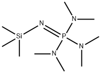 トリス(ジメチルアミノ)(トリメチルシリルイミノ)ホスホラン 化学構造式