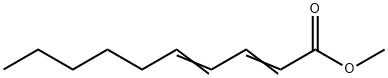 2,4-Decadienoic acid methyl ester Structure