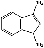1H-イソインドール-1,3-ジアミン 化学構造式
