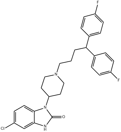 Clopimozide, 53179-12-7, 结构式