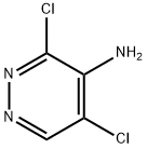 4-氨基-3,5-二氯哒嗪, 53180-76-0, 结构式