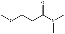 3-メトキシ-N,N-ジメチルプロピオンアミド 化学構造式