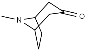 托品酮 结构式