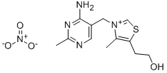 Thiamine nitrate Structure