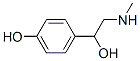 4-(1-hydroxy-2-methylamino-ethyl)phenol Struktur