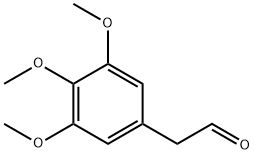 3,4,5-trimethoxyphenylacetaldehyde Struktur
