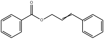 3-苯基-2-丙烯醇苯甲酸酯,5320-75-2,结构式