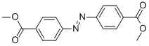 アゾベンゼン-4,4'-ジカルボン酸 ジメチル 化学構造式