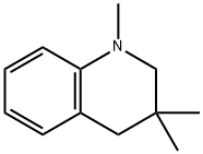 1,2,3,4-テトラヒドロ-1,3,3-トリメチルキノリン 化学構造式