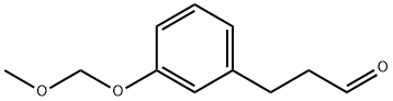 3-(3-(MethoxyMethoxy)phenyl)propanal Struktur