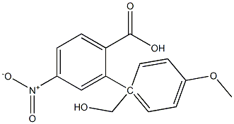 4-ニトロ安息香酸4-メトキシベンジル 化学構造式