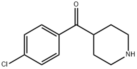 4-(4-クロロベンゾイル)ピペリジン 化学構造式
