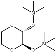 Silane, [1,4-dioxane-2,3-diylbis(oxy)]bis[trimethyl-, trans- 结构式