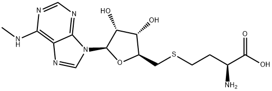 S-N(6)-methyladenosylhomocysteine 化学構造式
