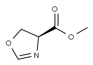 4-Oxazolecarboxylic acid, 4,5-dihydro-, methyl ester, (S)- (9CI) 结构式