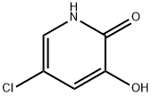 5-クロロ-2,3-ピリジンジオール 化学構造式