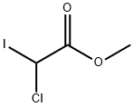 クロロヨード酢酸メチル 化学構造式