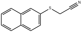 2-(2-NAPHTHYLTHIO)ACETONITRILE Struktur