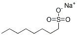 Sodium 1-octanesulfonate Struktur