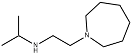 (2-アゼパン-1-イルエチル)イソプロピルアミン 化学構造式
