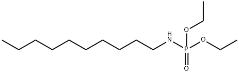 Diethyldecylphosphoroamidate 结构式