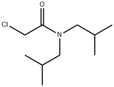 2-Chloro-N,N-bis(2-methylpropyl)acetamide Struktur